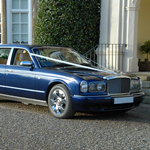 Yorkshire Wedding Cars - Bentley Arnage RL, front 3/4 view. Based near Harrogate, North Yorkshire.