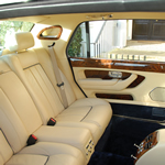 Yorkshire Wedding Cars - Bentley Arnage RL, rear interior. Based near Harrogate, North Yorkshire.