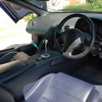 Yorkshire Wedding Cars - Lamborghini Murci�lago, drivers interior. Based near Harrogate, North Yorkshire